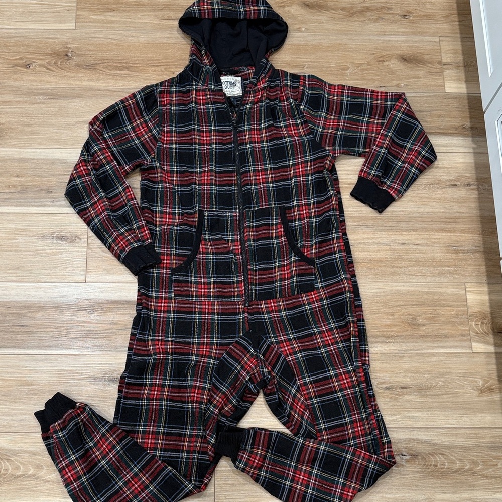 Plaid Men’s Pajamas - Red and Black